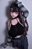 Elsababe - s 150cm/4ft 11 Medium Breast Movable Jaw Silicone Sex Doll