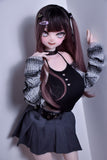 Elsababe - s 150cm/4ft 11 Medium Breast Movable Jaw Silicone Sex Doll