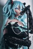 Elsababe - Norene 150cm/4ft 11 Medium Breast Movable Jaw Silicone Sex Doll
