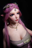 Elsababe - Modesta 150cm/4ft 11 Medium Breast Movable Jaw Silicone Sex Doll