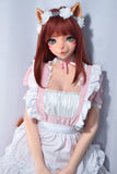 Elsababe - Joetta 150cm/4ft 11 Medium Breast Standing Feet Silicone Sex Doll