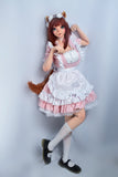 Elsababe - Joetta 150cm/4ft 11 Medium Breast Standing Feet Silicone Sex Doll