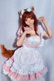 Elsababe - Joetta 150cm/4ft 11 Medium Breast Standing Feet Silicone Sex Doll