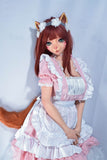 Elsababe - Joetta 150cm/4ft 11 Medium Breast Standing Feet Silicone Sex Doll