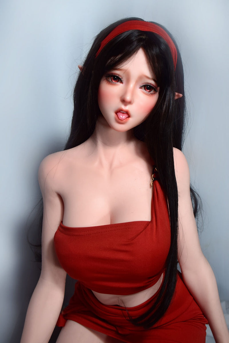 Elsababe - Kelsi 150cm/4ft 11 Medium Breast Movable Jaw Silicone Sex Doll