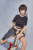 Elsababe - Pa 150cm/4ft 11 Medium Breast Movable Jaw Silicone Sex Doll