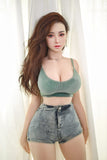 JY - Marcelle 158cm/5ft 2 H-cup Silicone Head Sex Doll