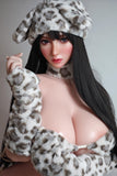 Elsababe - Jerica 160cm/5ft 3 Large Breast Movable Jaw Silicone Sex Doll