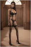 Orange In - Elvira 165cm/5ft 5 Medium Breast Movable Jaw Silicone Head Sex Doll (In Stock US)