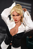 Orange In - Katie 152cm/5ft 0 Medium Breast Movable Jaw Silicone Head Sex Doll