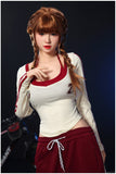 Orange In - Minerva 168cm/5ft 6 Medium Breast Movable Jaw Silicone Sex Doll