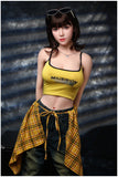 Orange In - Nelda 168cm/5ft 6 Medium Breast Movable Jaw Silicone Sex Doll