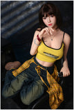 Orange In - Nelda 168cm/5ft 6 Medium Breast Movable Jaw Silicone Sex Doll
