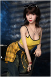 Orange In - Nelda 168cm/5ft 6 Medium Breast Movable Jaw Silicone Sex Doll