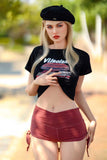 Esme-172cm/5ft 8 Huge Breast Silicone Head Sex Doll
