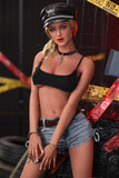 Orange In - Melissa 166cm/5ft 5 Medium Breast Movable Jaw Silicone Head Sex Doll