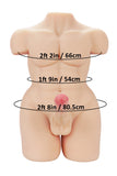 Tantaly - Jacob 150cm/4ft 11 Male Torso TPE Sex Doll