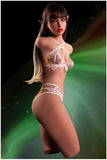 Climax Doll - Rachele 150cm/4ft 11 Small Breast Torso Movable Jaw Silicone Head Sex Doll