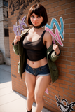 Aibei Dolls - Marjorie 151cm/4ft11 F-cup Silicone Head Sex Doll