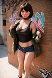 Aibei Dolls - Marjorie 151cm/4ft11 F-cup Silicone Head Sex Doll
