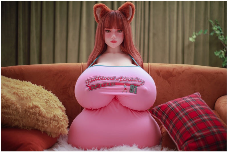 Climax Doll - Lauren 150cm/4ft 11 Huge Breast Movable Jaw Silicone Head Sex Doll