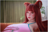 Climax Doll - Lauren 150cm/4ft 11 Huge Breast Movable Jaw Silicone Head Sex Doll