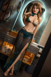 Orange In - Elissa 168cm/5ft 6 Large Breast Movable Jaw Silicone Sex Doll