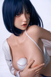 Orange In - Dee 158cm/5ft 2 Large Breast Movable Jaw Silicone Sex Doll