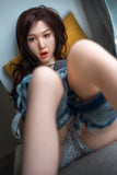 Orange In - Linnea 160cm/5ft 3 Large Breast Movable Jaw Silicone Sex Doll