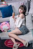 Doll Senior - Ouida 150cm/4ft 11 D-cup Silicone Head Sex Doll