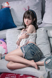 Doll Senior - Ouida 150cm/4ft 11 D-cup Silicone Head Sex Doll