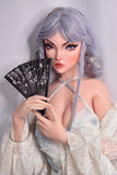 Elsababe - Cassie 150cm/4ft 11 Medium Breast Movable Jaw Silicone Sex Doll