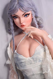 Elsababe - Cassie 150cm/4ft 11 Medium Breast Movable Jaw Silicone Sex Doll