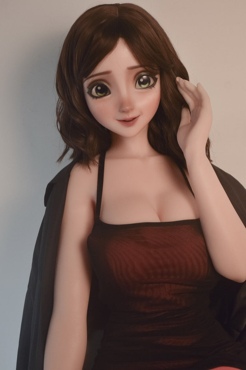 Elsababe - Mandi 150cm/4ft 11 Medium Breast Movable Jaw Silicone Sex Doll