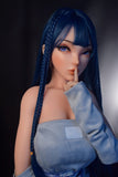 Elsababe - Lesia 150cm/4ft 11 Medium Breast Movable Jaw Silicone Sex Doll