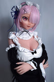 Elsababe - Hortencia 150cm/4ft 11 Medium Breast Movable Jaw Silicone Sex Doll