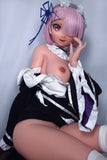 Elsababe - Hortencia 150cm/4ft 11 Medium Breast Movable Jaw Silicone Sex Doll