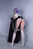Elsababe - Janene 150cm/4ft 11 Medium Breast Movable Jaw Silicone Sex Doll