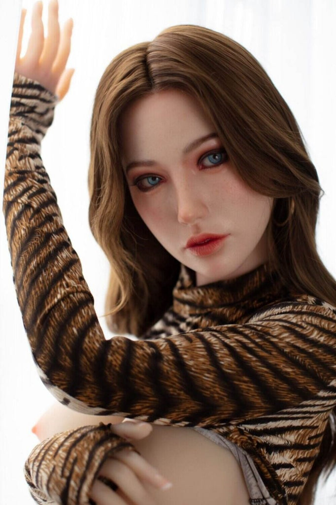 JXDoll - Nila 160cm/5ft3 D-cup Silicone Head Sex Doll