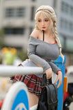 JY - Mellissa 163cm/5ft 4 F-cup Silicone Head Sex Doll