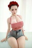 JY - Rachell 158cm/5ft 2 H-cup Silicone Head Sex Doll
