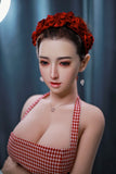 JY - Rachell 158cm/5ft 2 H-cup Silicone Head Sex Doll