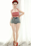 JY - Rachell 158cm/5ft 2 H-cup Silicone Head Sex Doll