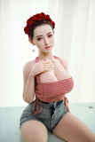 JY - Rachell 158cm/5ft 2 H-cup Silicone Head Sex Doll