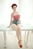 JY - Rachell 158cm/5ft 2 H-cup Silicone Head Sex Doll