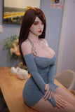 JY - Mireille 160cm/5ft 3 E-cup Silicone Head Sex Doll