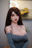 JY - Mireille 160cm/5ft 3 E-cup Silicone Head Sex Doll