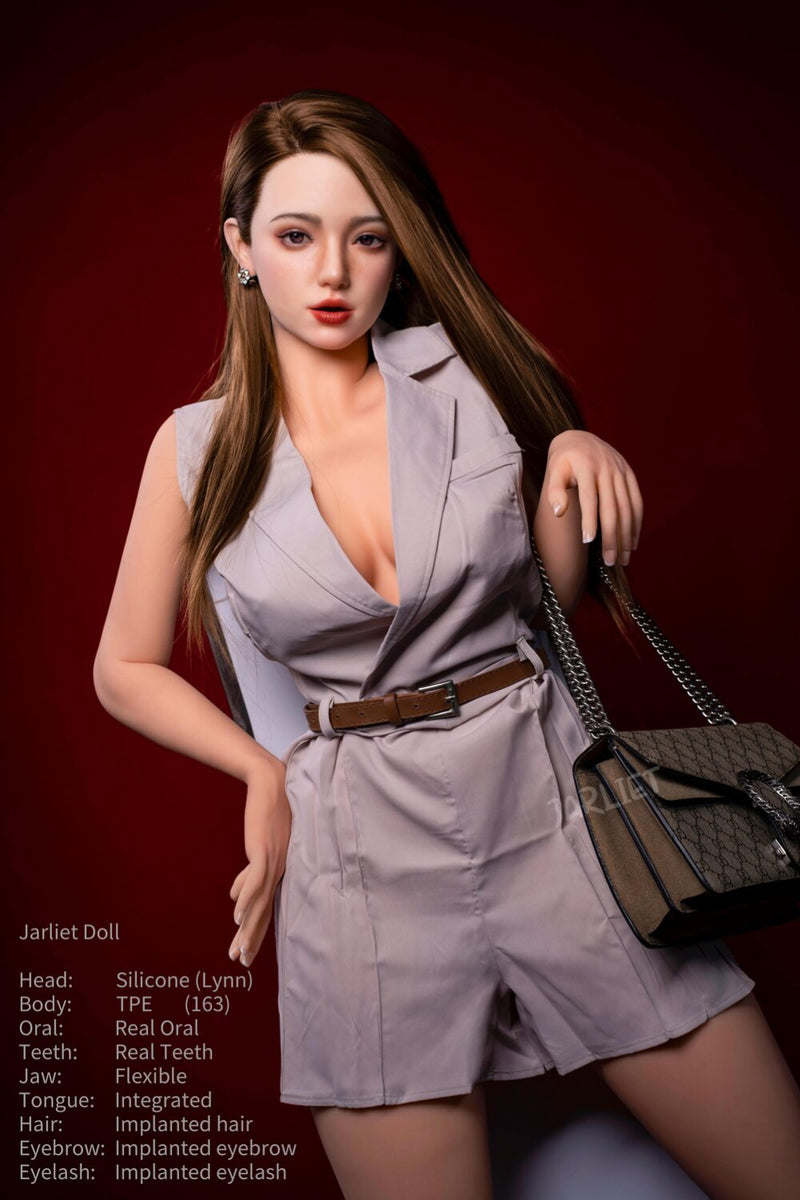 Jarliet - Petra 163cm/5ft4 G-cup Silicone Head Sex Doll