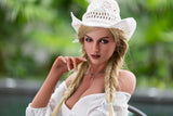 Desiree-168cm/5ft 6 Large Breast Silicone Head Sex Doll