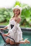 Desiree-168cm/5ft 6 Large Breast Silicone Head Sex Doll